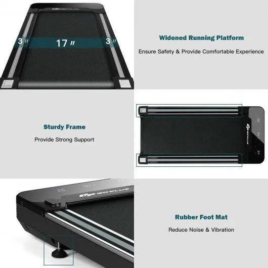 1 HP Walking Treadmill with  Remote Controller