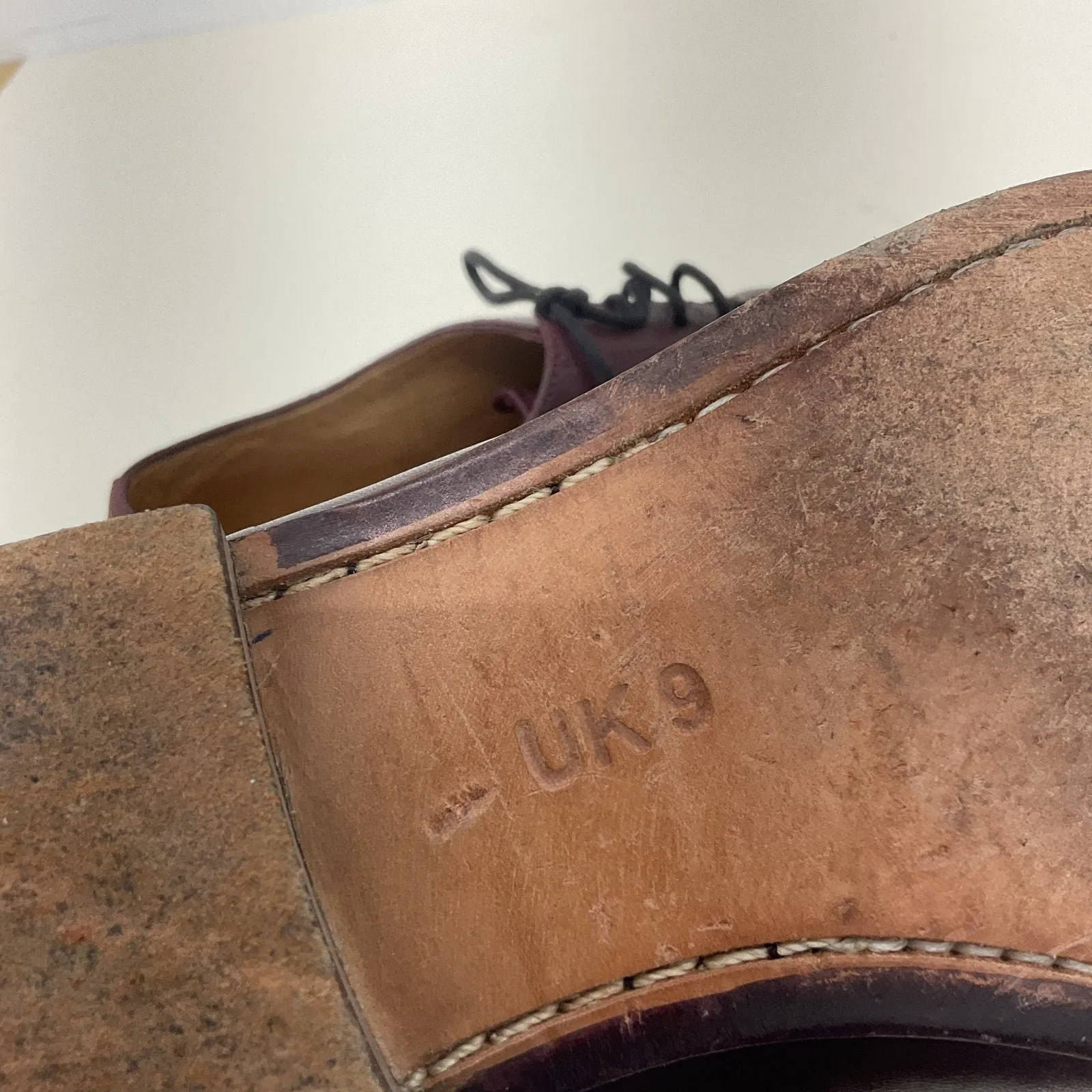 3dm Lifestyle Men's Brown Leather Brogue Dress Shoes, U.S. Size 11 U.K. 9