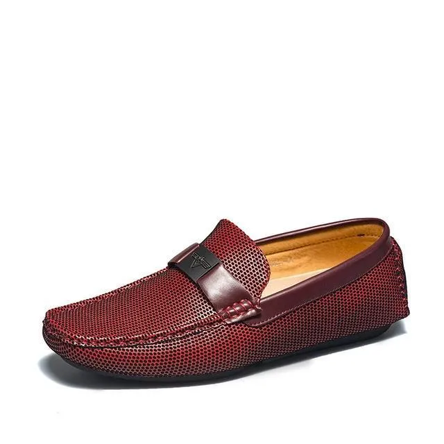 Angelo Ricci™ Elegant Buckle Moccasins