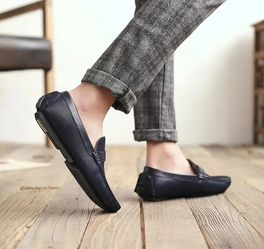 Angelo Ricci™ Elegant Buckle Moccasins