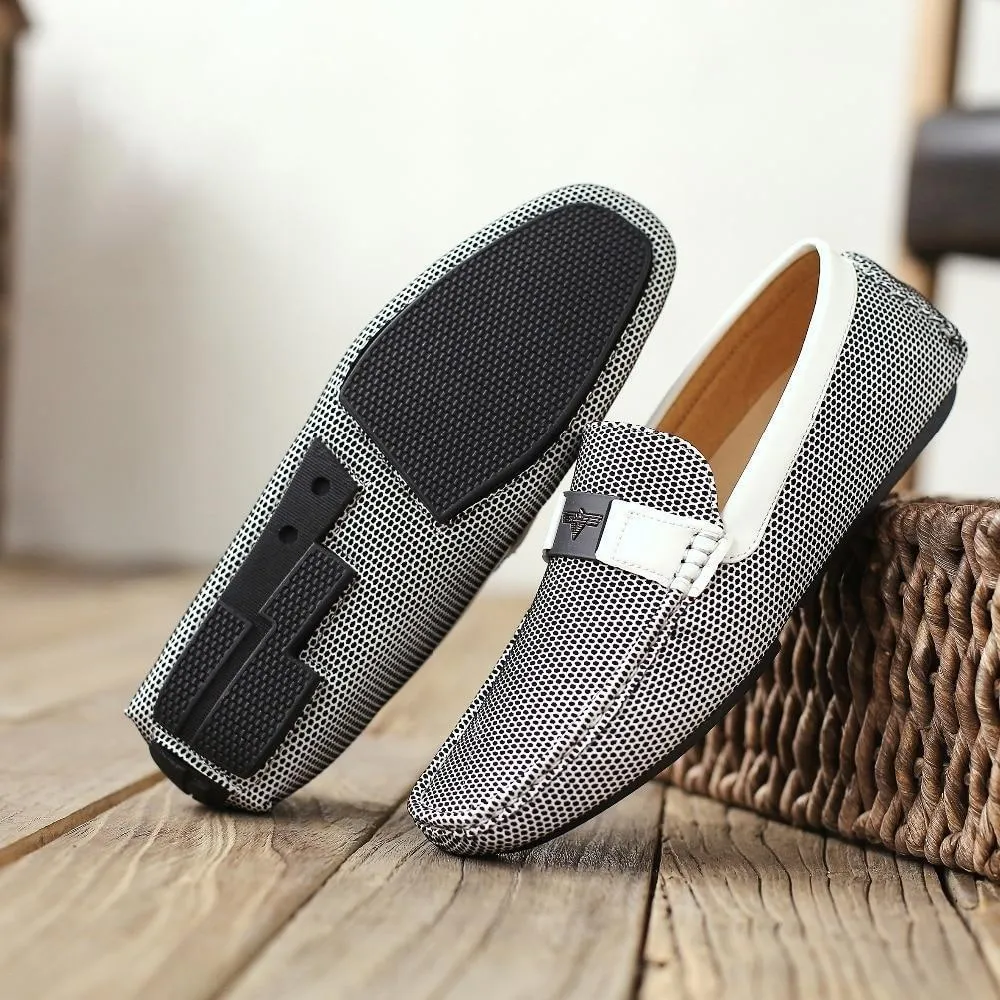 Angelo Ricci™ Elegant Buckle Moccasins