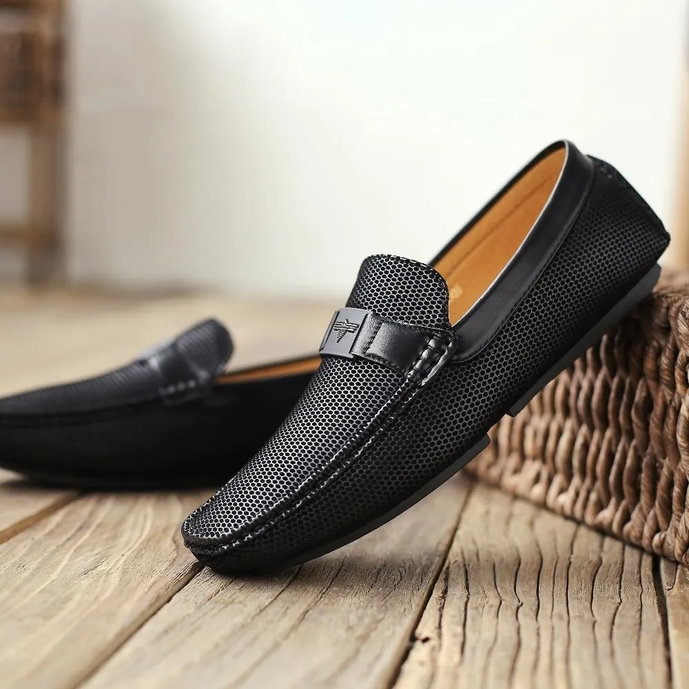Angelo Ricci™ Elegant Buckle Moccasins
