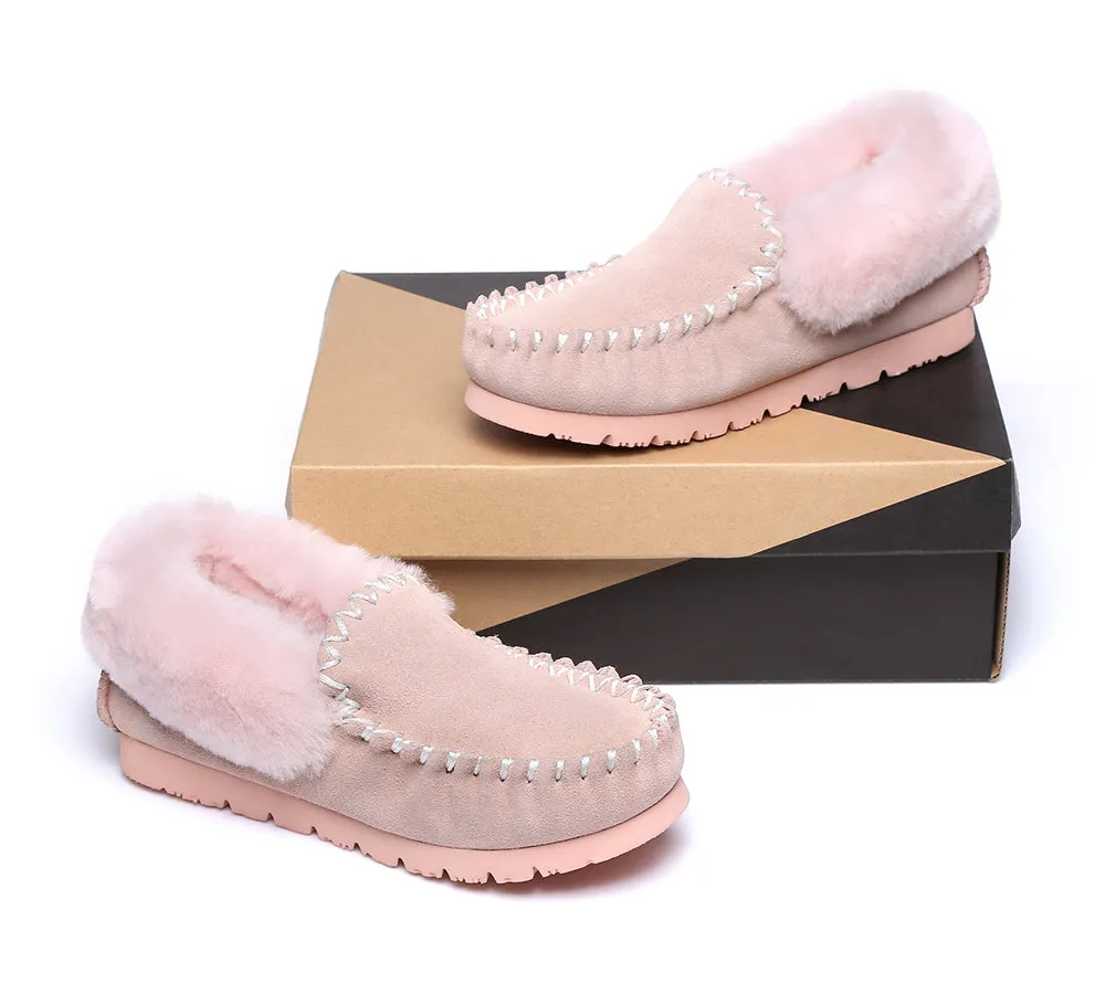 Australian Shepherd® UGG Australia Premium Sheepskin Women and Men Popo Moccasins