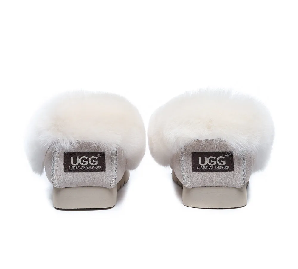 Australian Shepherd® UGG Australia Premium Sheepskin Women and Men Popo Moccasins