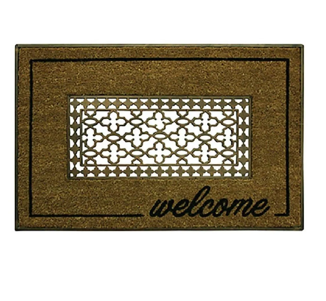 Bacova 17906P4 Welcome Door Mat, 30 inch x 18 inch