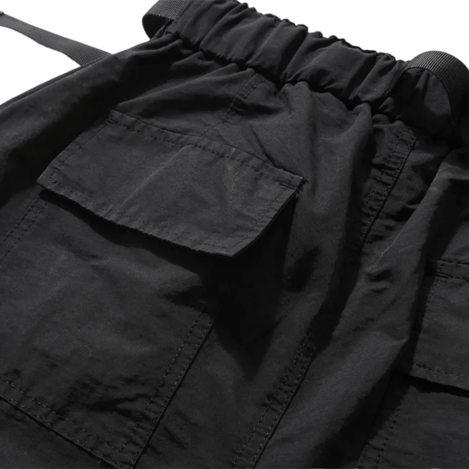 Baggy fit outdoor utility belted pant