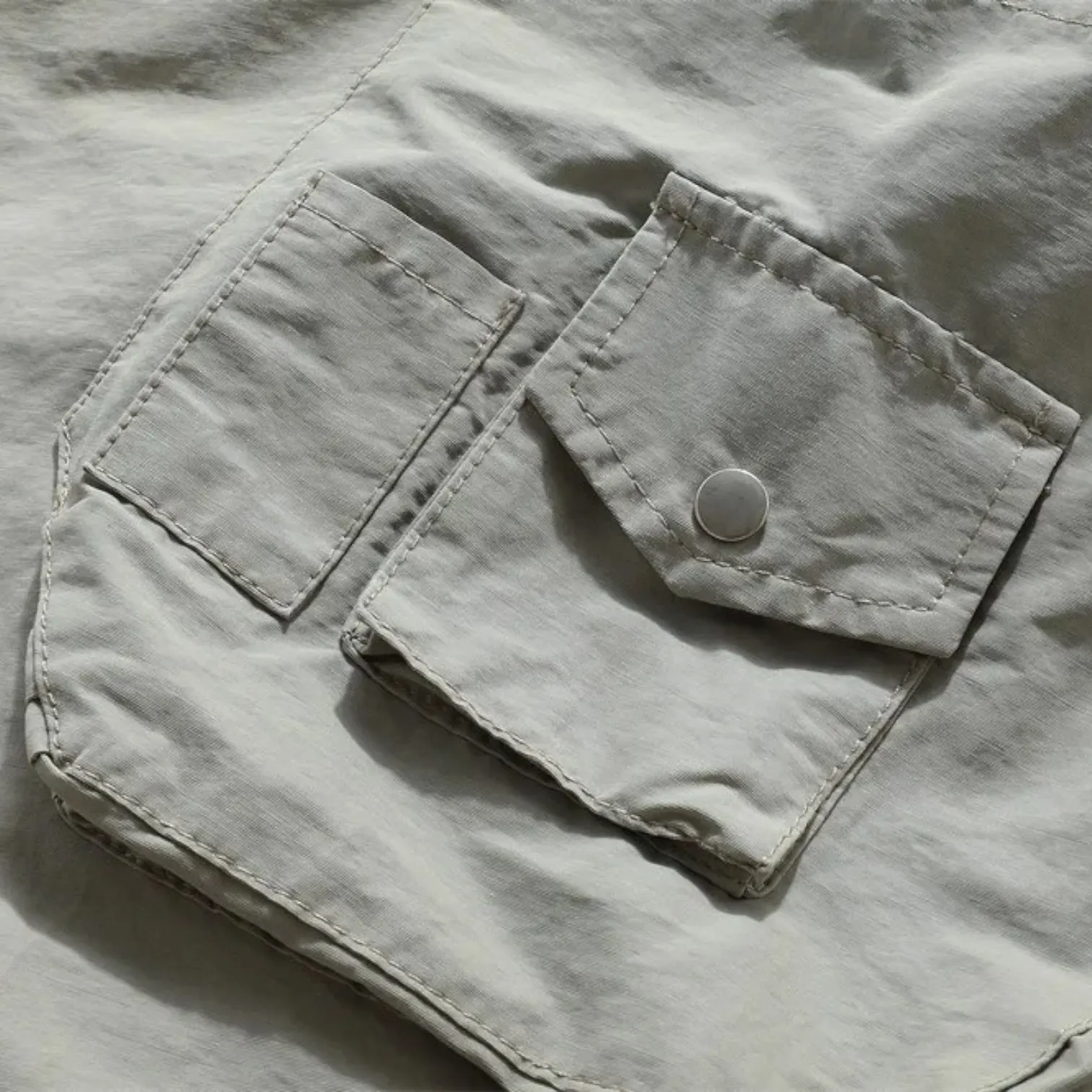 Baggy fit outdoor utility belted pant