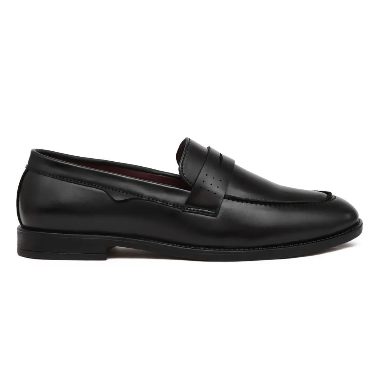 Black Leather Shoes for Men