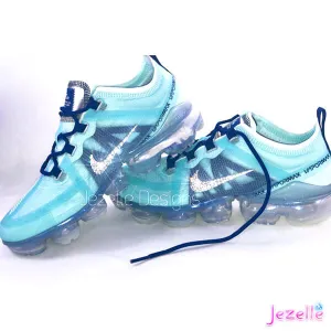 Bling Blue Nike Air Vapormax 2019 w/ Ultra-Premium Crystals