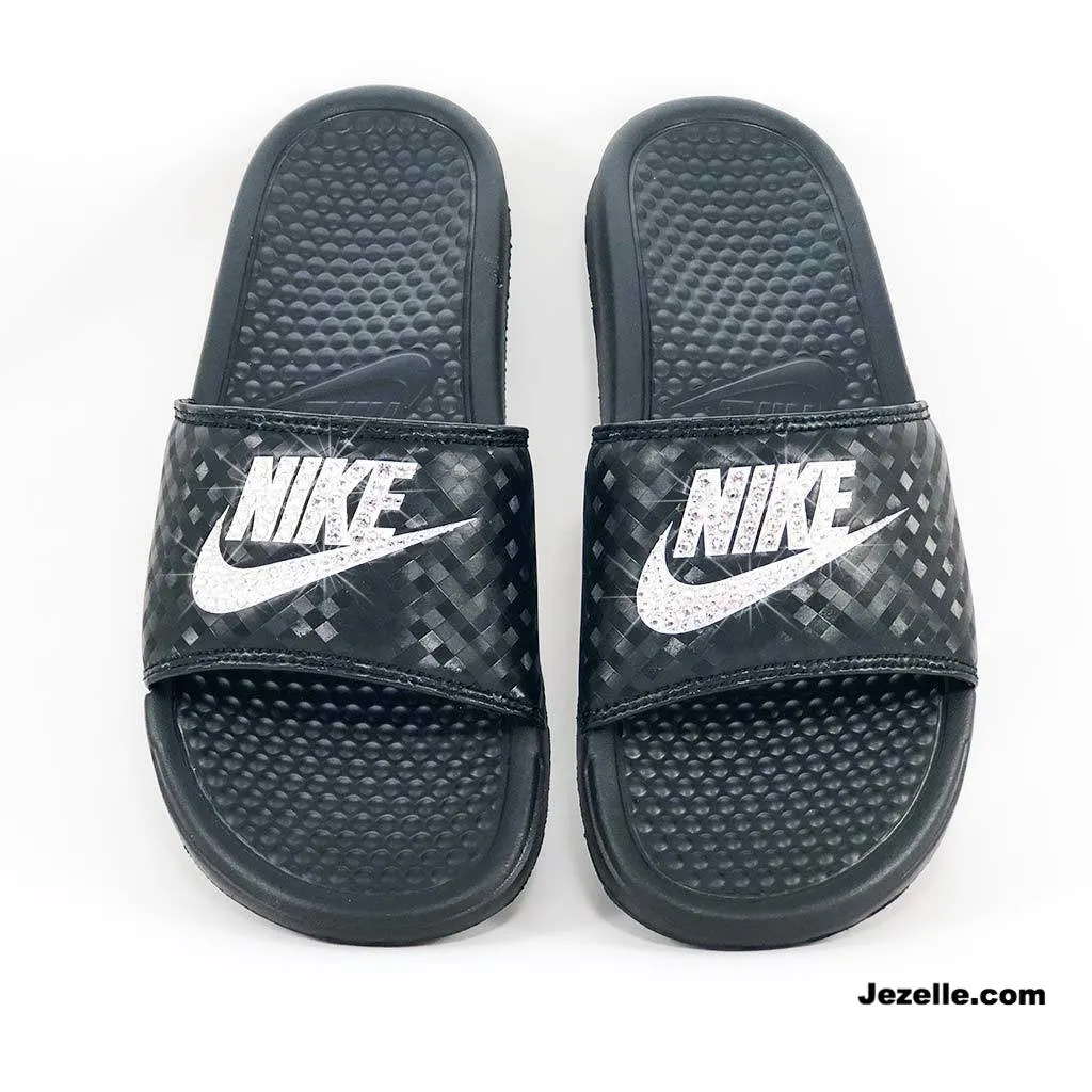 Bling Custom Nike Slides w/ Ultra-Premium Crystals for Women