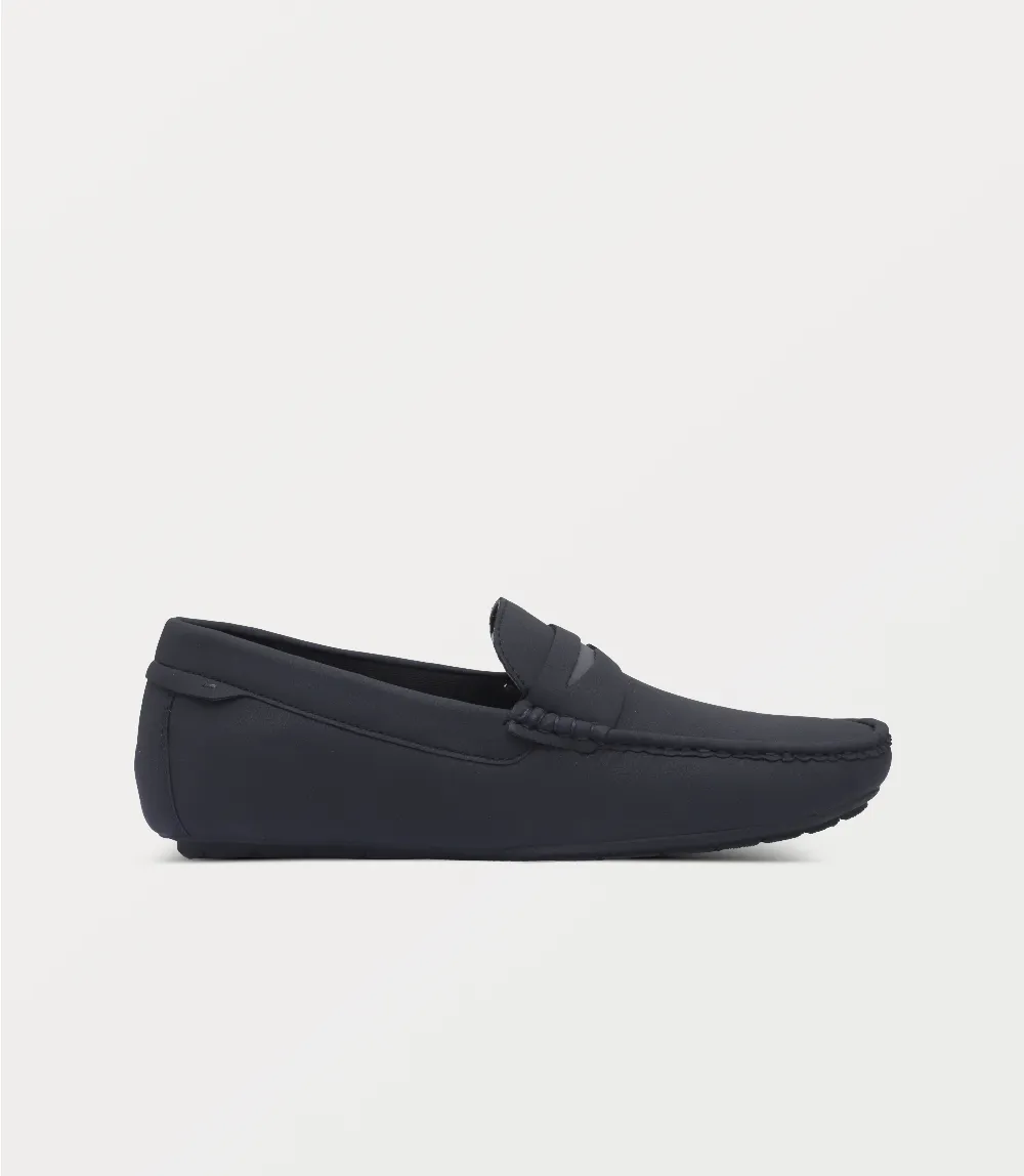 BM6785-NAVY-Men Moccasin