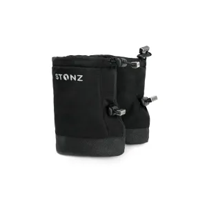 Booties - Baby in Black by Stonz