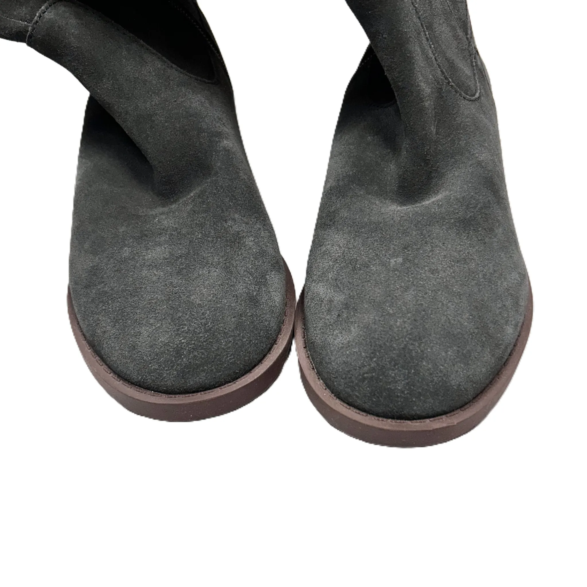 Boots Knee Flats By Market & Spruce In Grey, Size: 6.5