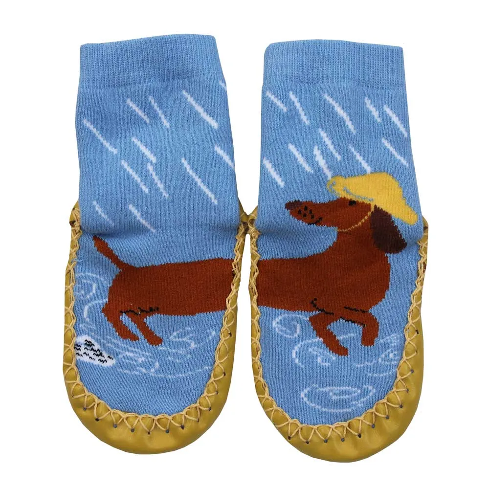 Cats & Dogs Moccasin Slippers