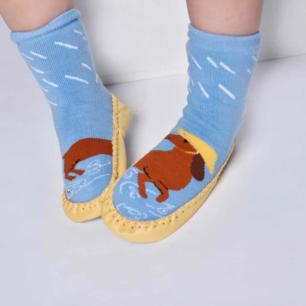 Cats & Dogs Moccasin Slippers