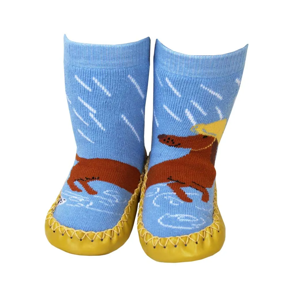 Cats & Dogs Moccasin Slippers