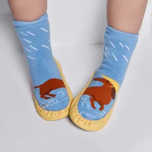 Cats & Dogs Moccasin Slippers