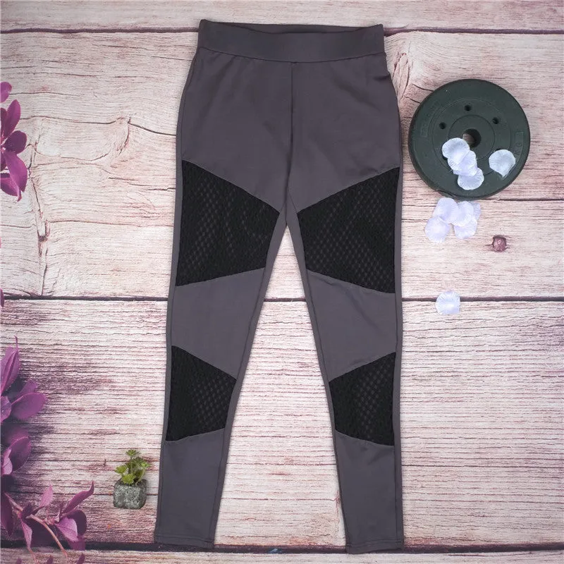 Charcoal grey fitness sports bottoms
