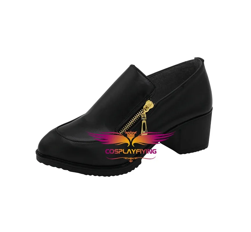 Comics Anime JoJo's Bizarre Adventure Bruno Bucciarati Cosplay Shoes Boots Custom Made for Adult Men and Women Halloween Carnival