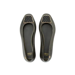 Cullen Willa Flat BallerinasGlitter Black