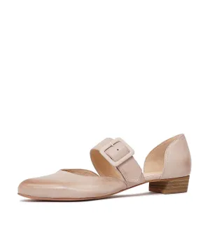 Earlena Cafe Leather Flats
