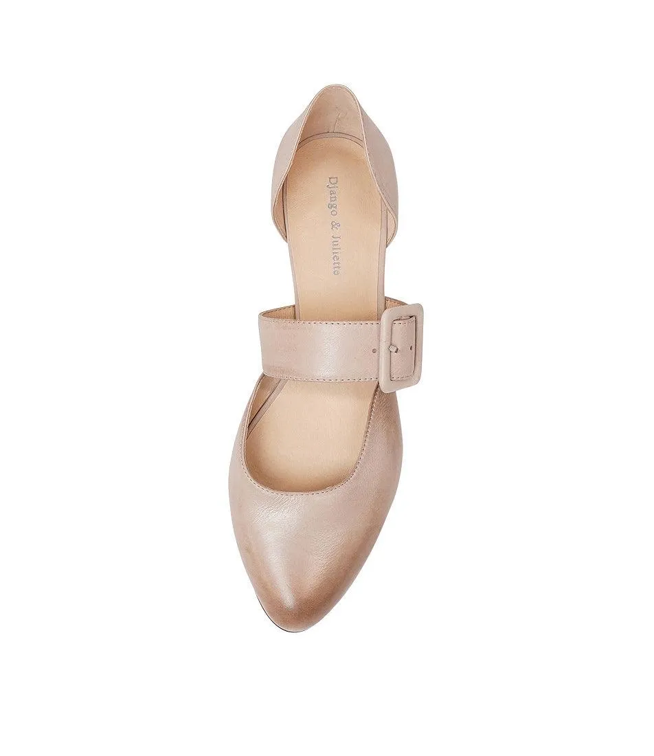 Earlena Cafe Leather Flats