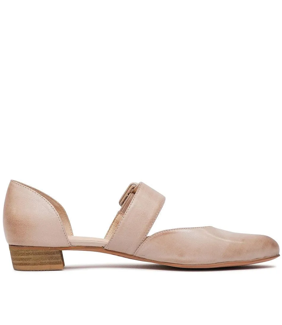 Earlena Cafe Leather Flats