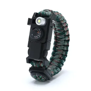 Emergency Outdoor Paracord Bracelet