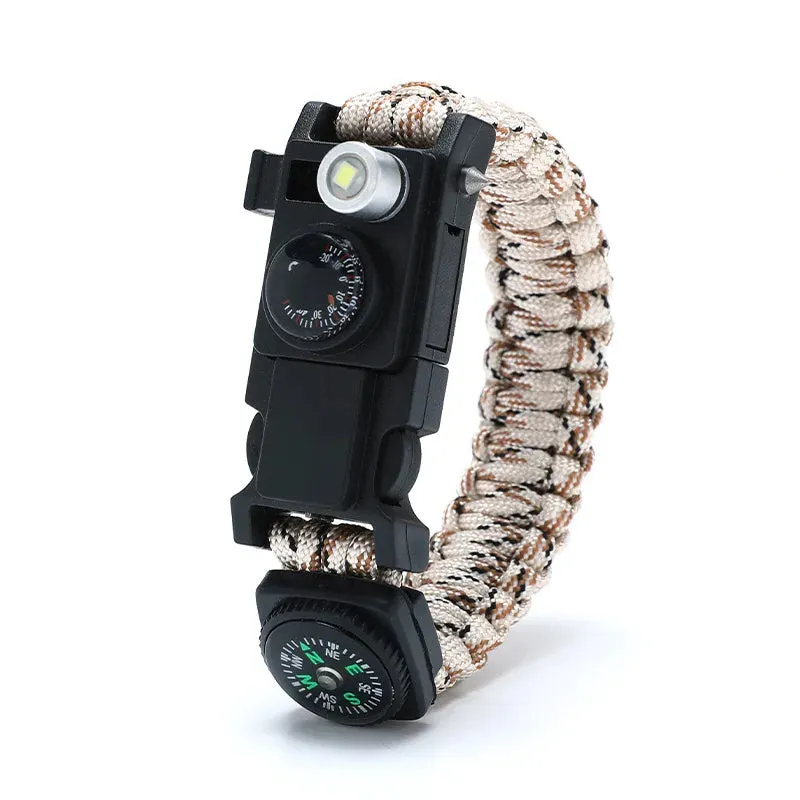 Emergency Outdoor Paracord Bracelet