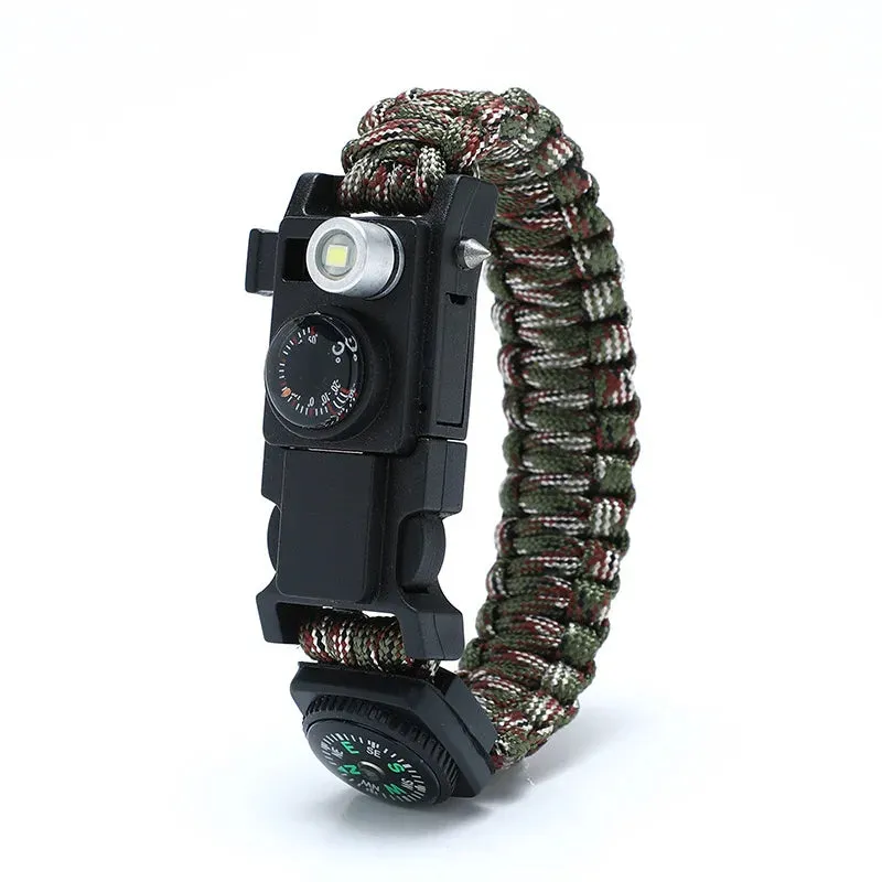 Emergency Outdoor Paracord Bracelet