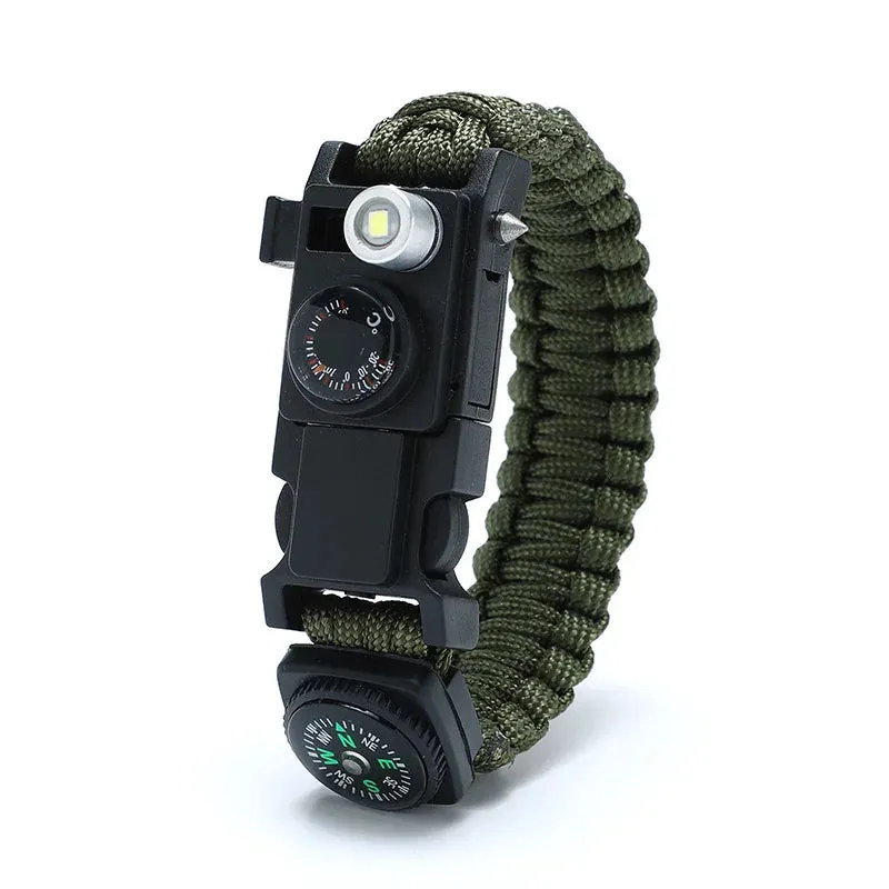 Emergency Outdoor Paracord Bracelet