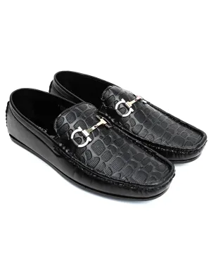 EX-4909-Black-Men Driving Moccasins