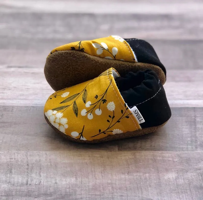 Floral Moccasins