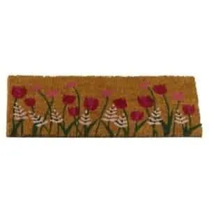 Flowers Bloom Decor Natural Design Doormat