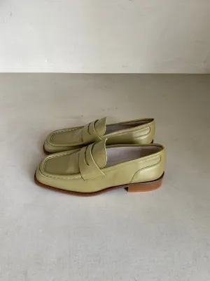 Frida Khaki Moccasins