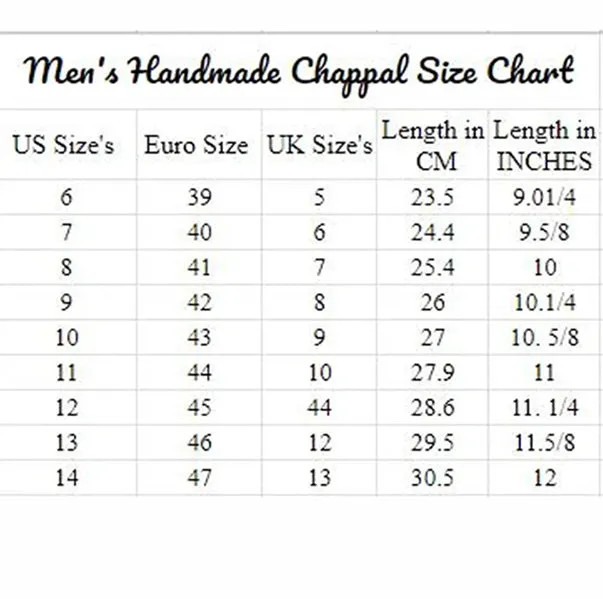Handmade Men's Leather Peshawari Chappal