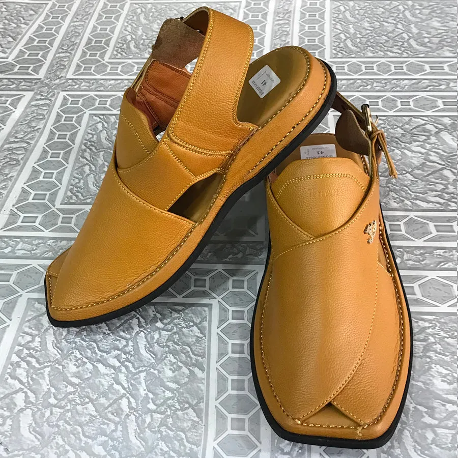 Handmade Men's Leather Peshawari Chappal