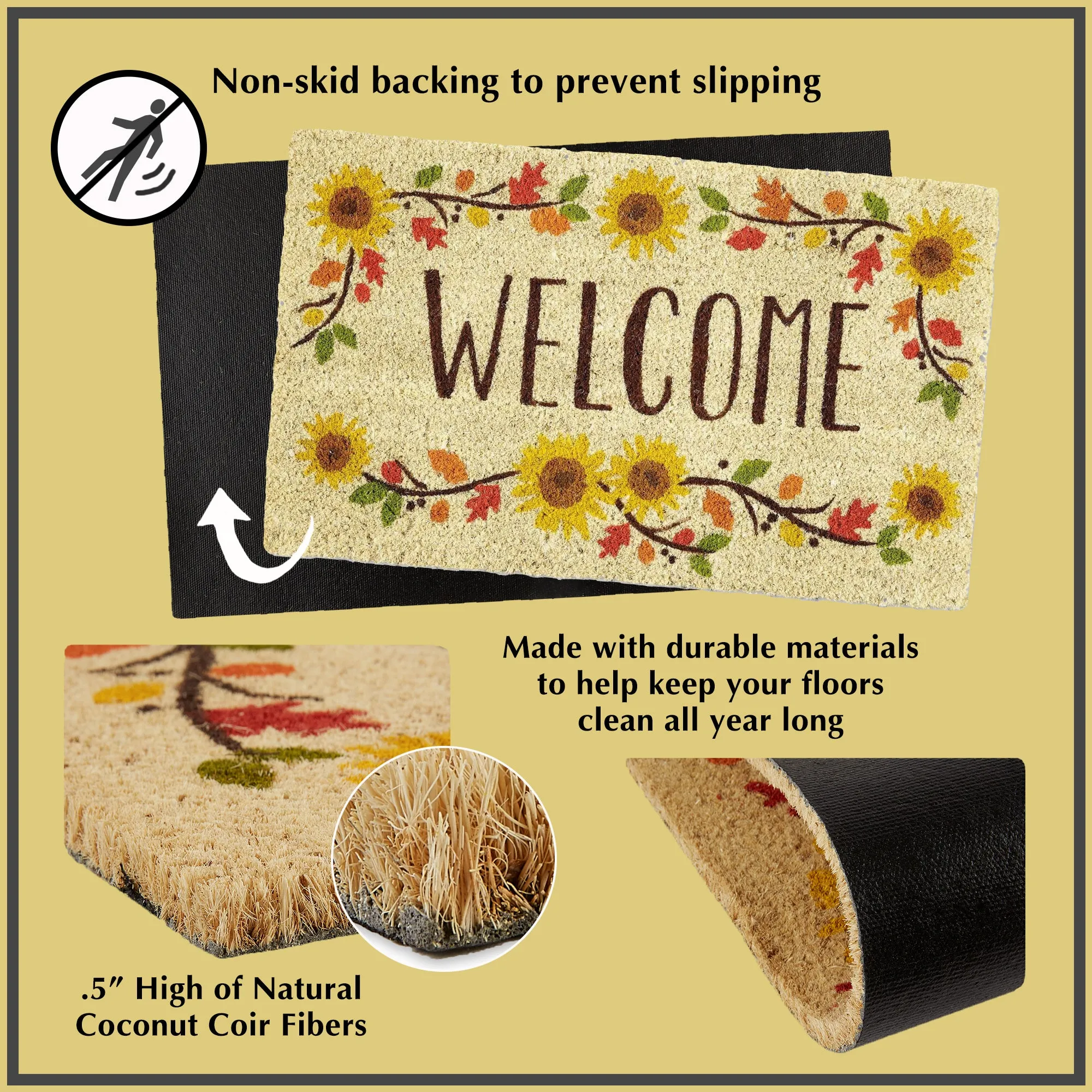 Hoots There Doormat