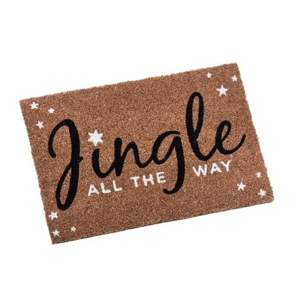 Jingle All the Way Decoir Christmas Doormat - 40 x 60cm