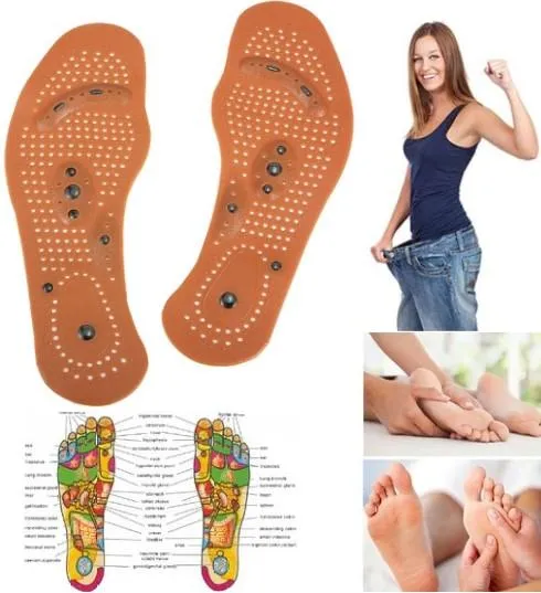 Magnetic Acupressure Foot Therapy Insole - Stimulates Weight Loss!