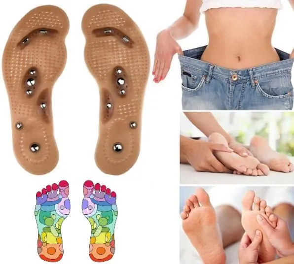 Magnetic Acupressure Foot Therapy Insole - Stimulates Weight Loss!