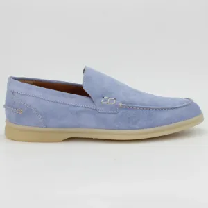Men's moccasin in calf leather suede savoia (BER2)