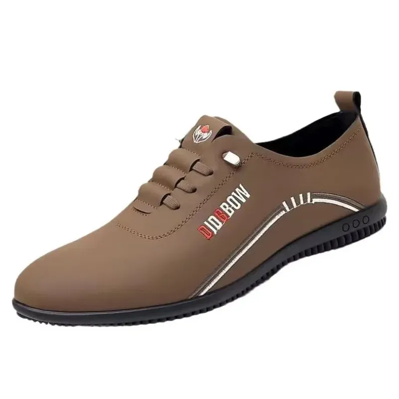 Men's Retro Leather Loafers | Lightweight British Moccasins