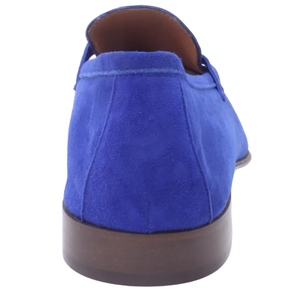 Men’s Suede Moccasin in Blue (MER8633)
