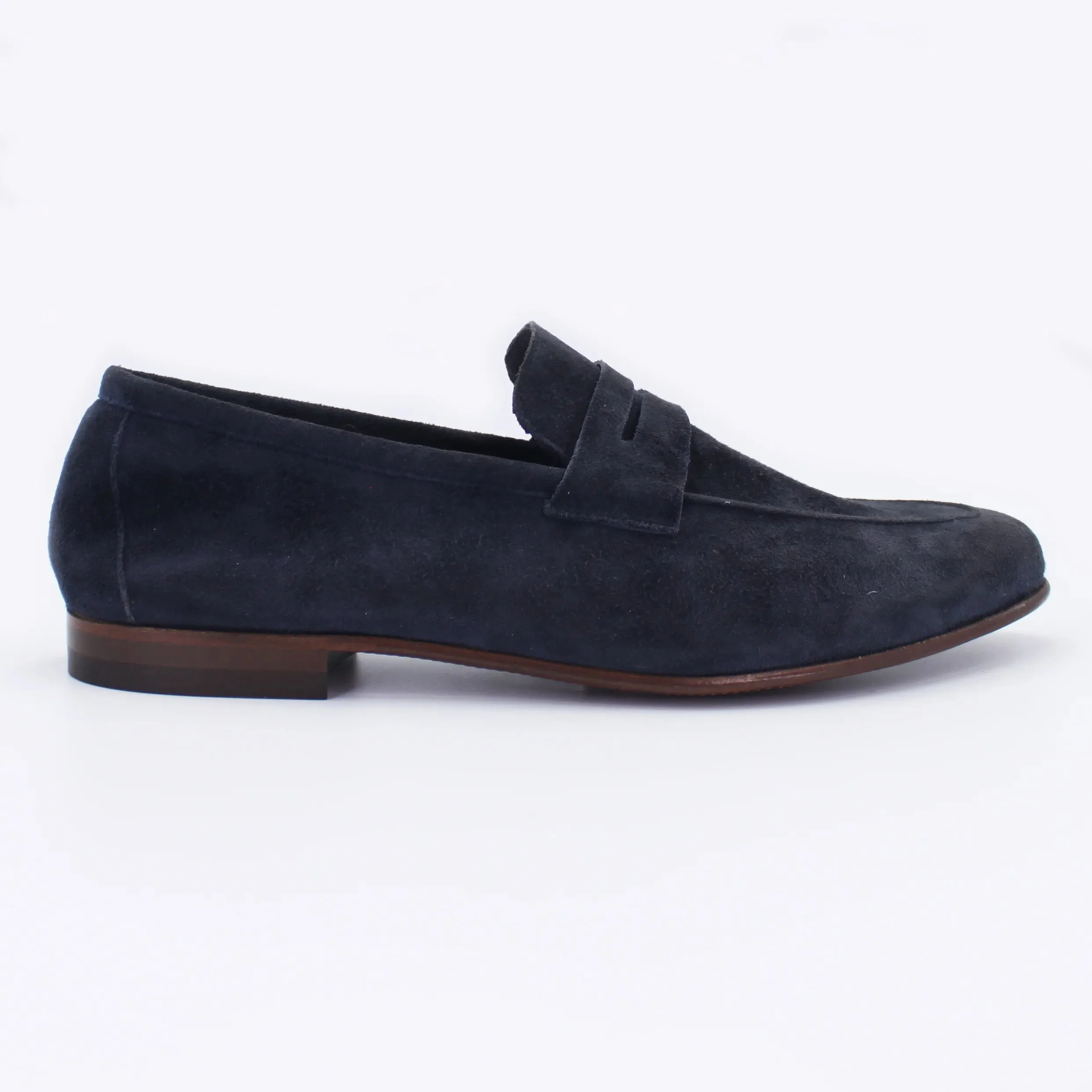Men's Suede Moccasin in Suede Notte (MER7730)