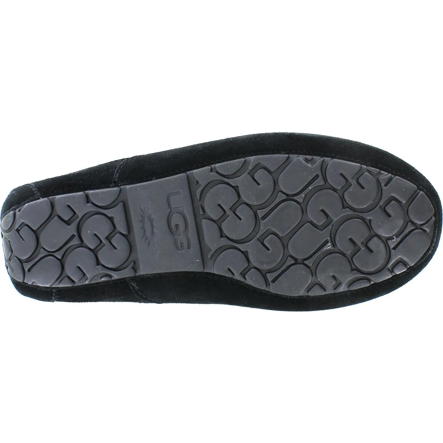 Men's UGG Ascot Wool Black Wool/Suede