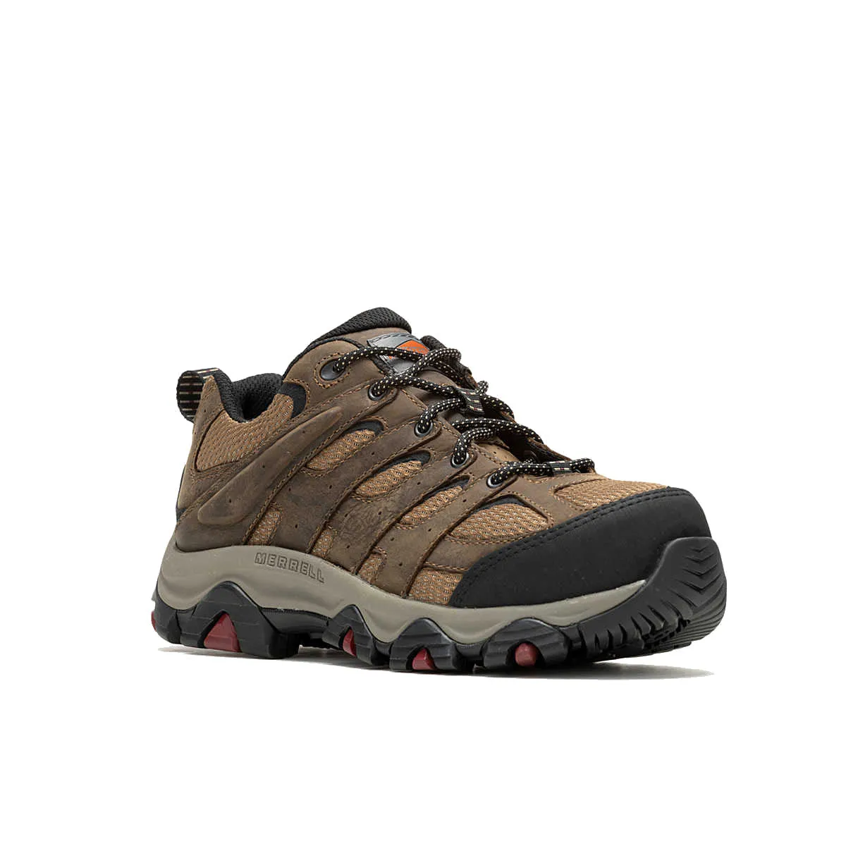 MERRELL MOAB VERTEX 2 LOW CARBON FIBER WATERPROOF LEATHER BROWN - WOMENS