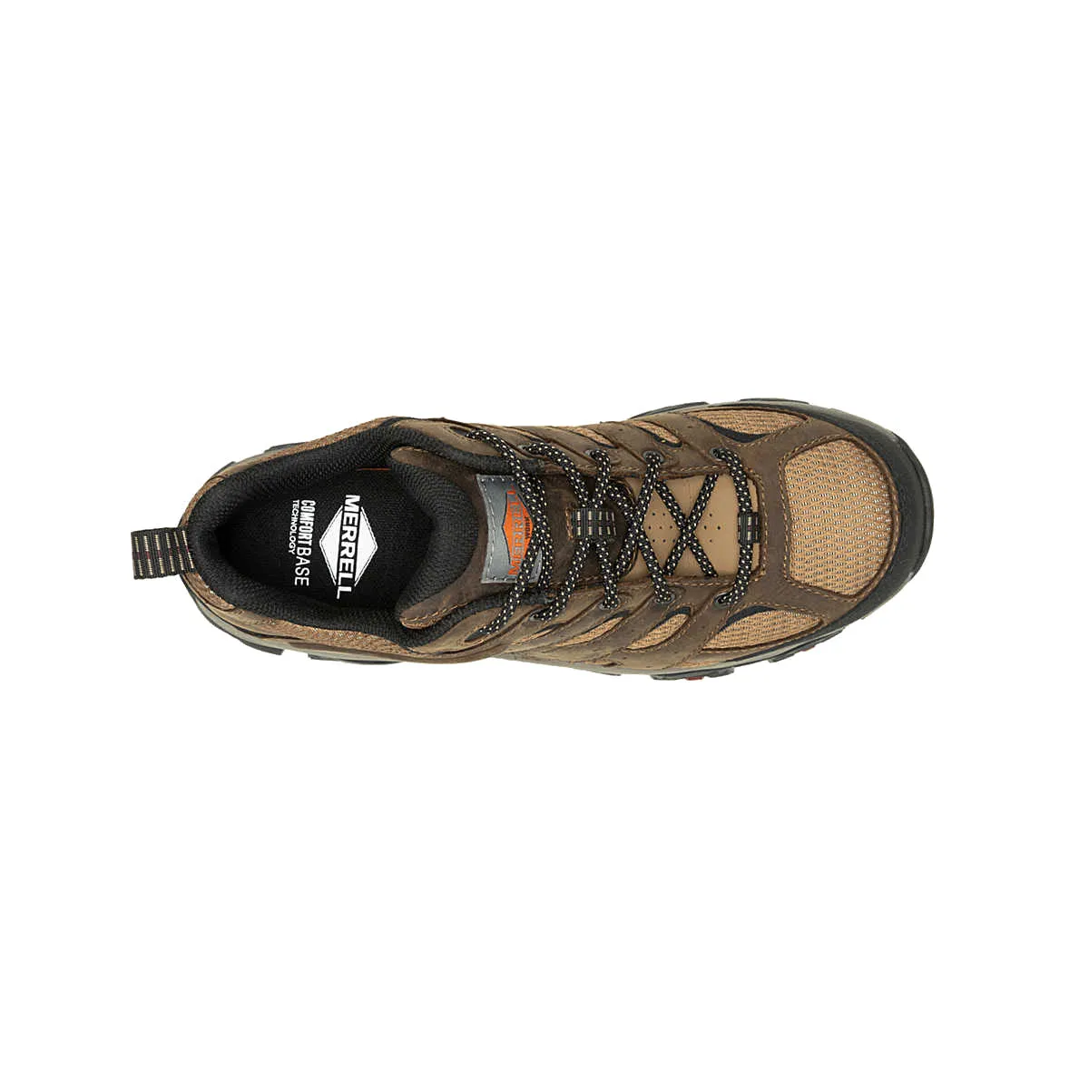 MERRELL MOAB VERTEX 2 LOW CARBON FIBER WATERPROOF LEATHER BROWN - WOMENS