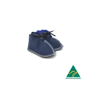 Navy Blue Booties