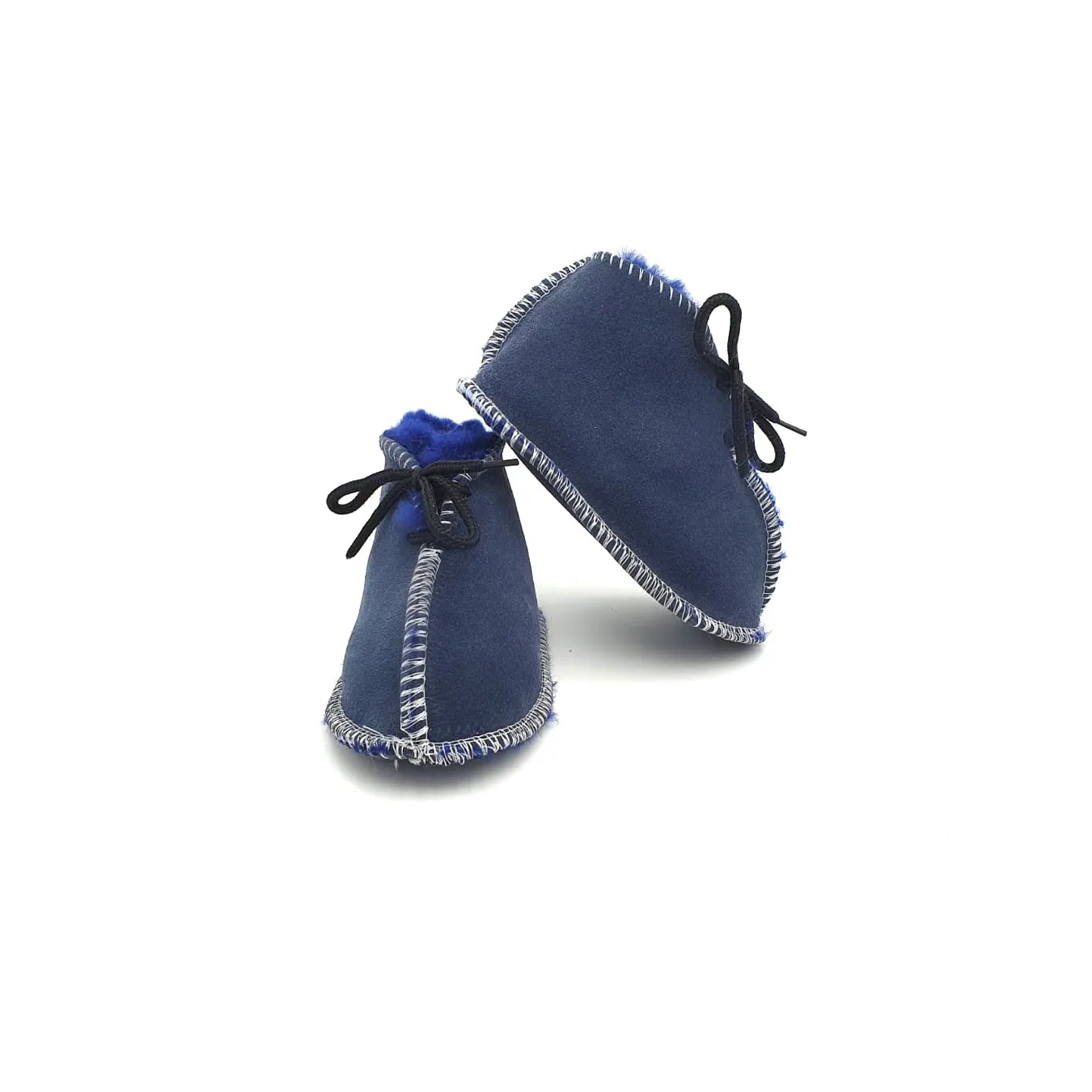 Navy Blue Booties